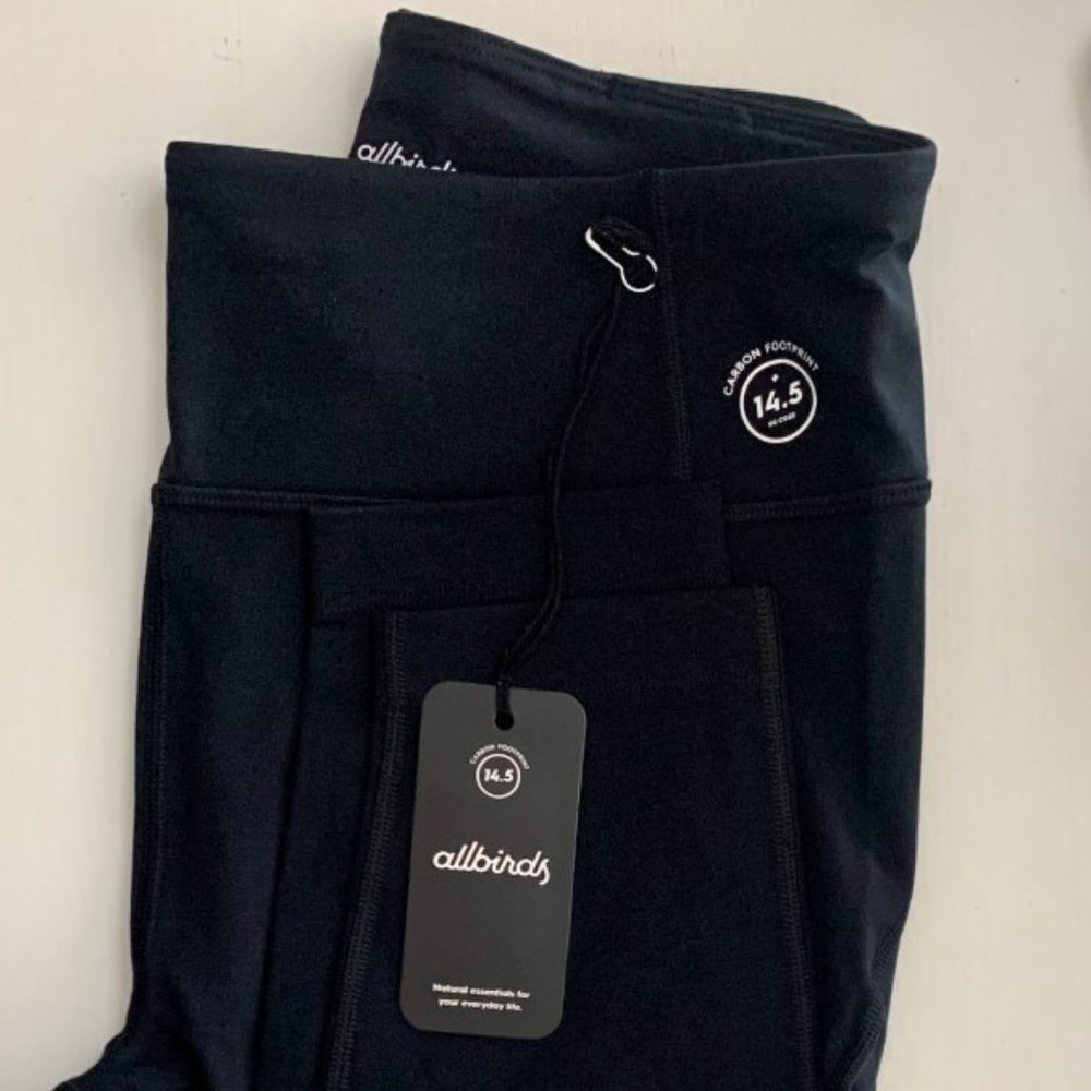 ✨ REDUCED ✨ Women's Allbirds Natural Leggings Natural Black Size M